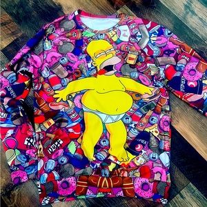Junk food Simpson sweater